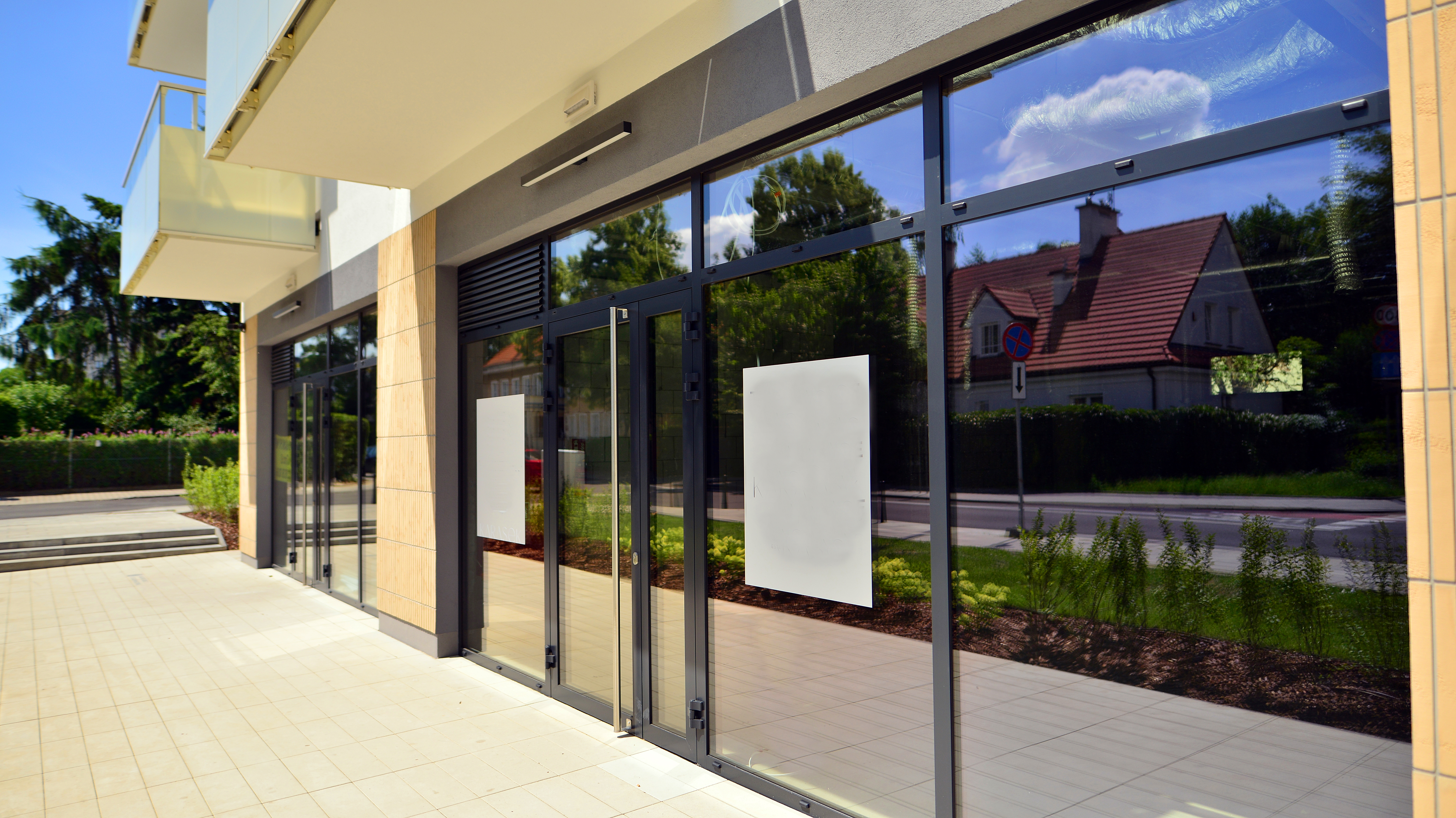 Internal Glass Partition